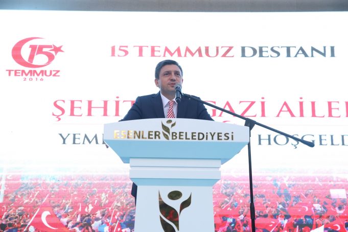 ESENLER 15 TEMMUZ’DA TEK YÜREK OLDU