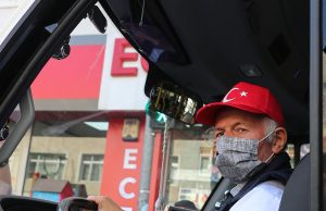 BAŞKAN MİNİBÜS ŞOFÖRÜ OLDU