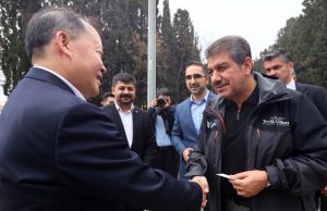PROJEYE HAYRAN KALDI GÖKSU’YU ÇİN’E DAVET ETTİ