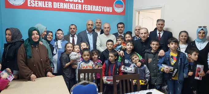 ESDEF YETİMLERİ UNUTMADI