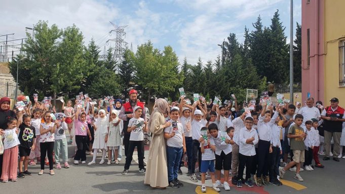 ‘YAZ OKULU’NDA AFET EĞİTİMİ