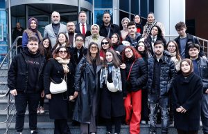 İTALYAN ÖĞRENCİLER BELEDİYEYE MİSAFİR OLDU